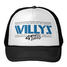Willys 4WD Blue Hat