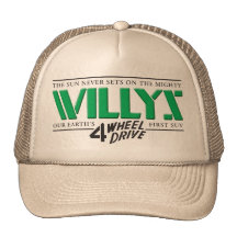 Willys 4WD Green Hat