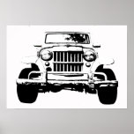 Willys wagon poster