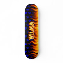 Wilma skateboard fire and flames design.