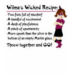 Wilma's Wicked Recipe Tshirt