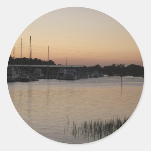 Wilmington Bradley Creek Series Round Sticker