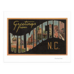 Greetings from NORTH CAROLINA NC Postcard | Zazzle