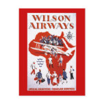 Wilson Airways ~ Africa Postcard