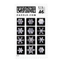 Wilson Bentley Snowflakes postage by SnowCrystal Wilson Bentley Snowflakes postage