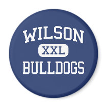 Wilson Bulldogs Middle School Tampa Florida magnets by customteamsportswear Wilson Bulldogs Middle School Tampa Florida magnets