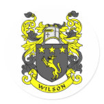 WILSON Coat of Arms stickers
