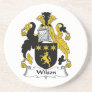 Wilson Family Crest Coaster