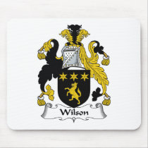 Wilson Family Crest mousepads by coatsofarms Wilson Family Crest mousepads