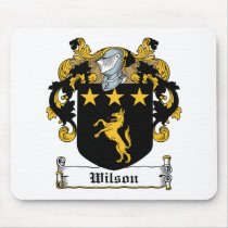 Wilson Family Crest mousepads by coatsofarms Wilson Family Crest mousepads