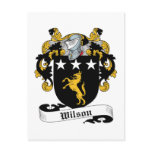 Wilson Family Crest Post Cards