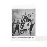 Wilson High Anti-Masturbation Club Greeting Card