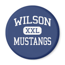 Wilson - Mustangs - High School - Wilson Texas magnets by customteamsportswear Wilson - Mustangs - High School - Wilson Texas magnets