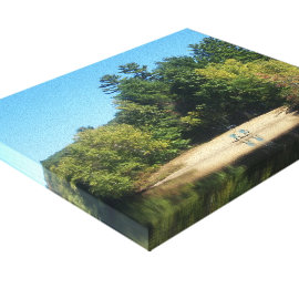 Wilson Pond Island Gallery Wrapped Canvas