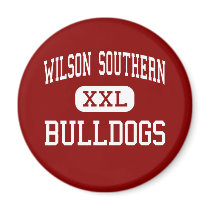 Wilson Southern - Bulldogs - Sinking Spring magnets by customteamsportswear Wilson Southern - Bulldogs - Sinking Spring magnets