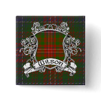 Wilson Tartan Shield Buttons