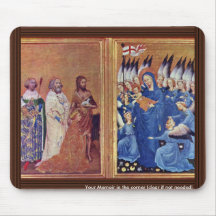 Wilton Diptych Overview By Meister Des Wilton-Dipt Mousepad