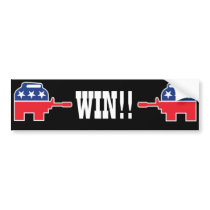 WIN BUMPER STICKERS