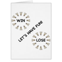Win Lose Fun Badminton