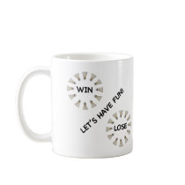 Win Lose Fun Badminton Mugs