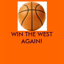 WIN THE WEST AGAIN! t-shirts