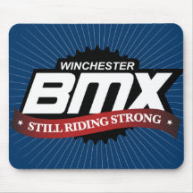 Winchester BMX mouse pad