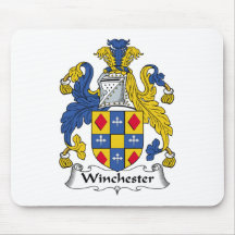 Winchester Family Crest Mouse Mats