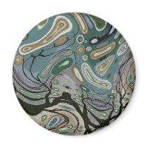 Wind - Abstract Fridge Magnets