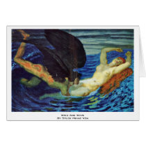 Wind And Wave By Stuck Franz Von Cards