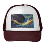Wind And Wave By Stuck Franz Von Mesh Hat