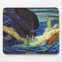 Wind And Wave By Stuck Franz Von Mousepad