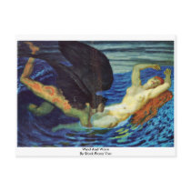 Wind And Wave By Stuck Franz Von Post Cards