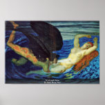 Wind And Wave By Stuck Franz Von Poster
