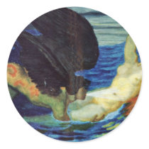 Wind And Wave By Stuck Franz Von Stickers