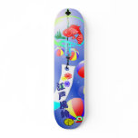 Wind bell (WIND CHIME) Skate Board