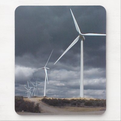 Wind Farm Mouse Mats by janawhoop
