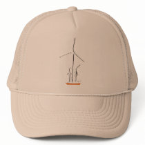 Wind Flower Power Mesh Hat