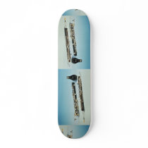 Wind instrument custom skate board
