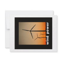 Wind Power design! invitations by angeria Wind Power design! invitations