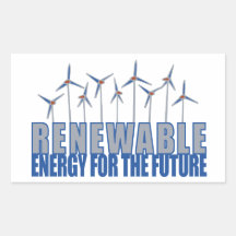 Wind Power Turbines Stickers