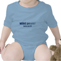 Wind Power Turns! Infant Shirts