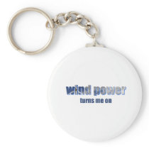 Wind Power Turns! Key Chain