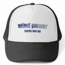 Wind Power Turns! Trucker Hat