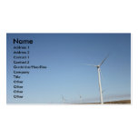 Wind powered business cards