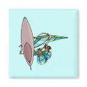 Wind Surfer magnets by shopstew Wind Surfer magnets