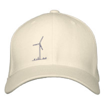 Wind Turbine Hat_8036 Baseball Cap
