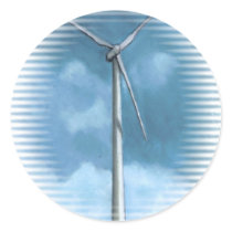 WIND TURBINE stickers by joyart WIND TURBINE stickers