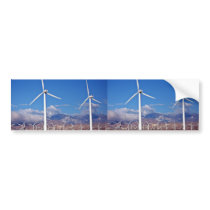 Wind turbines bumper stickers