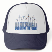 Wind Turbines Trucker Hat