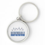 Wind Turbines Key Chain